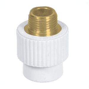 PP csatlakozó sárgaréz külső menettel 25/1 ONNLINE 147063133 - Csatlakozó és kiegészítő