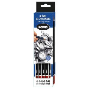 VÁZLATCSERUZÁK 6 DB 3180 2H-TÓL 3B-IG