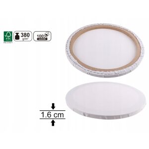 Kerek vászon 25x25x1.6cm 380g/m2 ARTIX