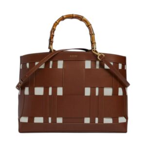 Guess, Aida, Textile Bag, Dark Brown, HWAIDWL2301, For Women, 28 x 33 x 22 cm 147063419 - Öltözködés kiegészítő