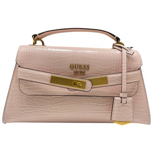 Guess, Enisa, Polyurethane, Textile Bag, Powder Pink, CA842120, For Women, 29 x 16.5 x 11 cm 147063422