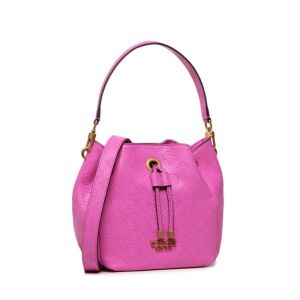 Guess, Zanelle, Synthetic Leather, Textile Bag, Vivid Rose, PA849201, For Women, 20.5 x 16/27.5 x 13.5 cm 147063429 - Válltáska