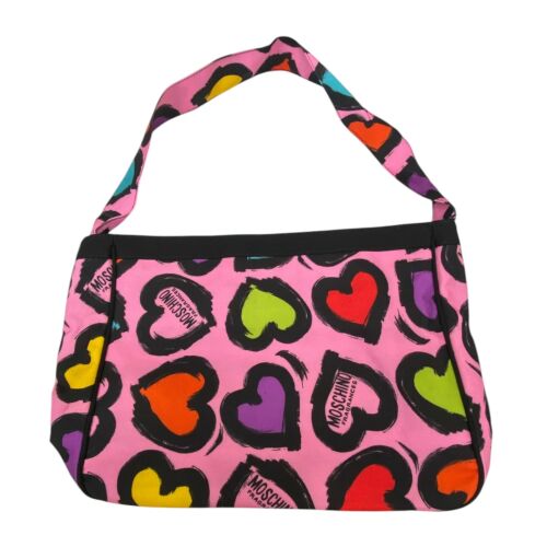 Moschino, Hearts&Love, Textile Bag, 1905969, For Women, 40 x 32 x 13 147063442