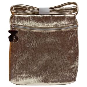 Tous, 15 Anniversary, Textile Bag, Shoulder Bag, Gold, For Women 147063444 - Válltáska