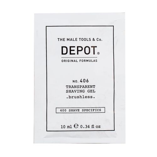 Depot, 400 Shave Specifics No. 406, Menthol, Softening & Refreshing, Shaving Gel, 10 ml 147063533
