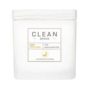 Clean, Space Fresh Linens, Scented Candle, 227 g 147063672 - Légfrissítő
