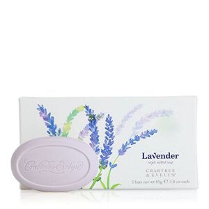 Set Trio, Crabtree & Evelyn, Lavander, Hydrating, Soap Bar, 3 pcs, 85 g 147063713 - Szappan