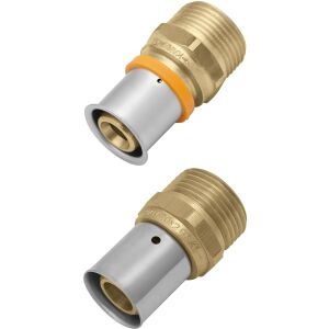 Sárgaréz csatlakozó GZ ultraPRESS - 26 R1""