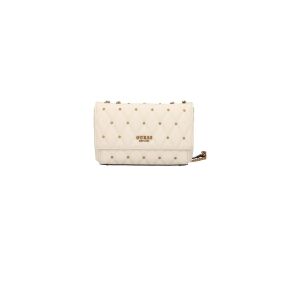 Guess, Triana, Textile Crossbody Bag, Ivory, HWQS8553210, 26 x 16 x 9 cm, For Women 147063898 - Bőrönd &Táska