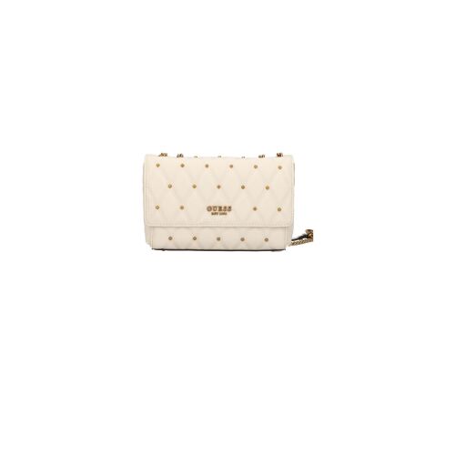 Guess, Triana, Textile Crossbody Bag, Ivory, HWQS8553210, 26 x 16 x 9 cm, For Women 147063898