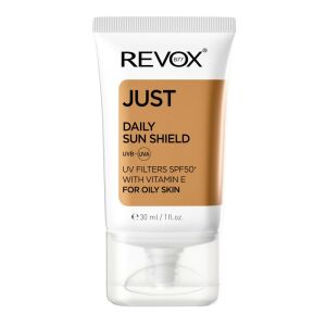 Revox B77, Just Daily Sun Shield, Vitamin E, Sun Protection, Sunscreen Cream, For Face & Neck, SPF 50+, 30 ml 147064020 - Napfényvédő