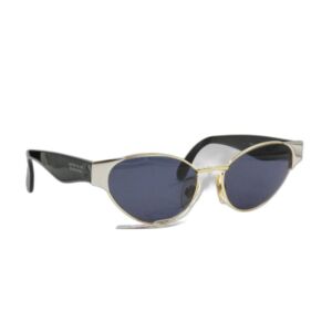 Benetton, United Colors of Benetton, Sunglasses, Metallic Silver Oval, For Women 147064021 - Női napszemüveg