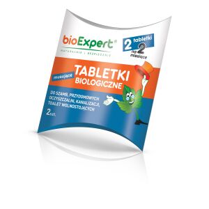 Biológiai tabletta 2 db. szeptikus tartályokhoz és háztartási szennyvíztisztító telepekhez
