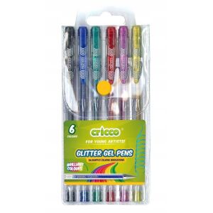 CRICCO CSILLOGÓS GÉL TOLAK 6 SZÍNNEL TOK 4043 147064956 - Toll & Ceruza