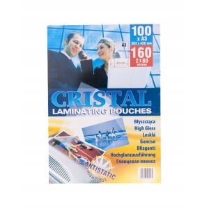 LAMINÁLT FÓLIA PE LAP A3 80 MIKROS ÁLLVÁNY FÉNYES, FÉNYMENTES