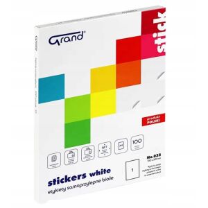 ÖNTAPADÓS CÍMKÉK A4 210X297 (100) GRAND 9328