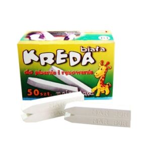 FEHÉR KRÉTA 50 RÚD MB B1 0042 147065429 - Rajzeszköz