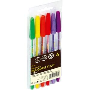 GRAND FLUO golyóstoll 6 színű GR-91 2334 147065541 - Toll & Ceruza