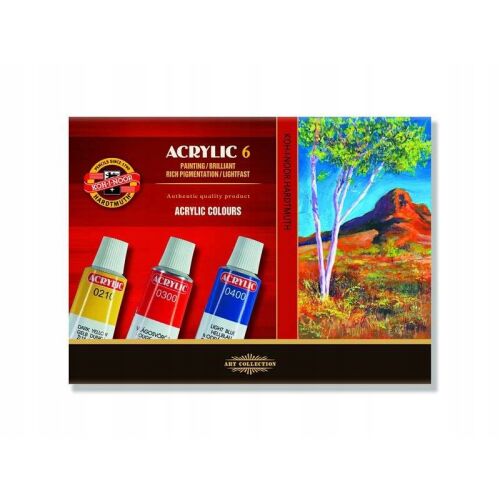 AKRIL FESTÉKEK 162701 KÉSZLET 6 SZÍN 2921 147065609