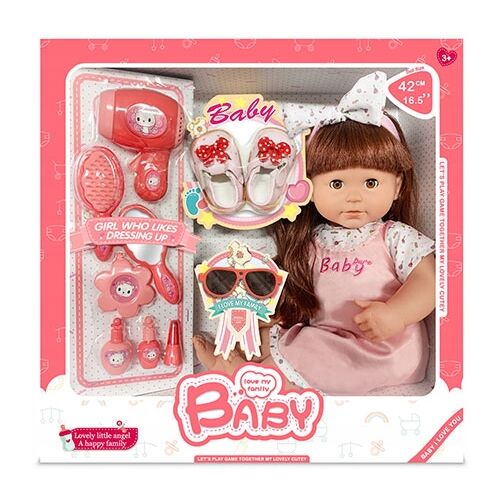 BABA 42CM + KIEGÉSZÍTŐK 10 DARABOS 35X15X35 8944 147065803