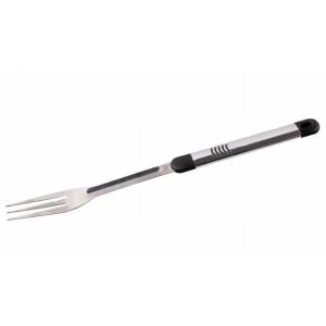 Rozsdamentes acél grillvilla 48 cm, háromágú