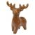 Karácsonyi Rénszarvas Figura Lakberendezési 14 cm 1 db 147066307