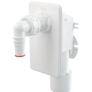 Rejtett mosógép szifon, fehér 147066500 - Mosógép kiegészítő