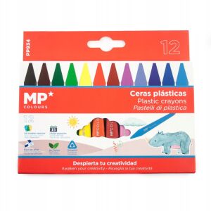 Kétoldalas viaszkréták 12 szín 0282 A'6 147066712 - Zsírkréta