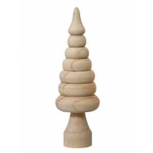 Karácsonyfa alakú fa figura 15cm Minimalista karácsony 147067344 - Karácsony