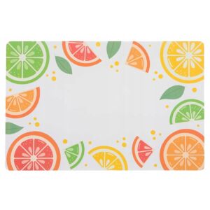 Podkładka na stół prostokątna 28x43cm mata PCV w letni owocowy wzór 147067498 - Tányéralátét