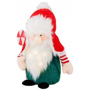 Karácsonyi manó kalapos LED díszfigura 37 cm 147067739 - Karácsony