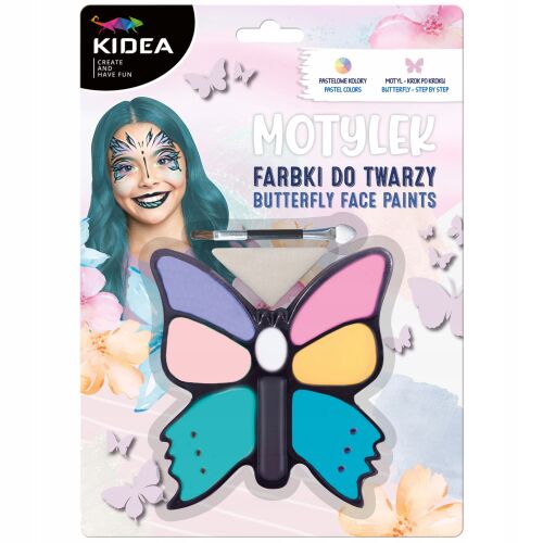 PILLANGÓ ARCFESTÉKEK 8 SZÍNNEL KIDEA 1997 147067834