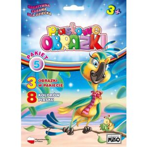 Homokképek csomag 5 (papagáj, ló, pillangó) 6452