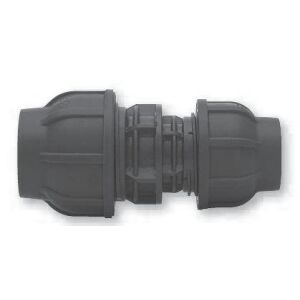 PP kompressziós idom 75x50 PN10, PE csövekhez, fekete 147069187 - KPE idom