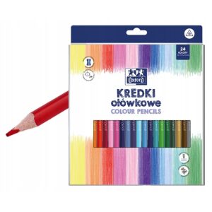 Olo háromszögletű ceruzazsírkréták 12 színben