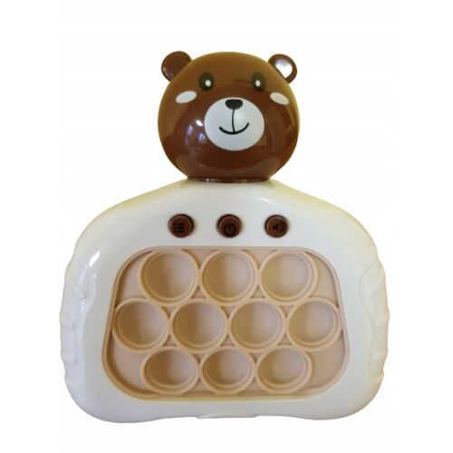 POP IT ELEKTRONIKUS KERÉKPÁROS JÁTÉK STRESSZOLDÓ MACKÓ 147069678