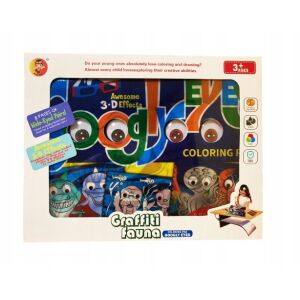 3D SZÍNEZŐKÖNYV + FILCTOLLOK 3245 147069695 - Gyermek & Ifjúsági könyv