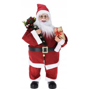 Mikulás piros karácsonyi figura 80 cm