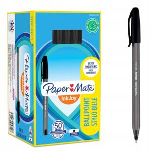 Paper Mate Inkjoy 100 kupakos M fekete golyóstoll 147069916 - Toll & Ceruza