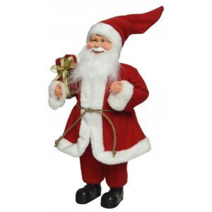 Mikulás karácsonyi figura piros 30 cm 147070384 - Karácsony