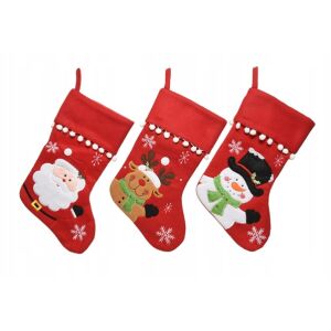 Karácsonyi ajándék harisnya medállal 40 cm 147070385 - Karácsony