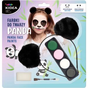 ARCFESTÉK KÉSZLET PANDA FEJPÁNTTAL KIDEA 7135