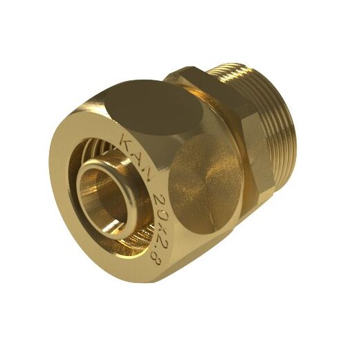 UltraLINE sárgaréz csavaros csatlakozó GZ - 16 G1/2" 147071165