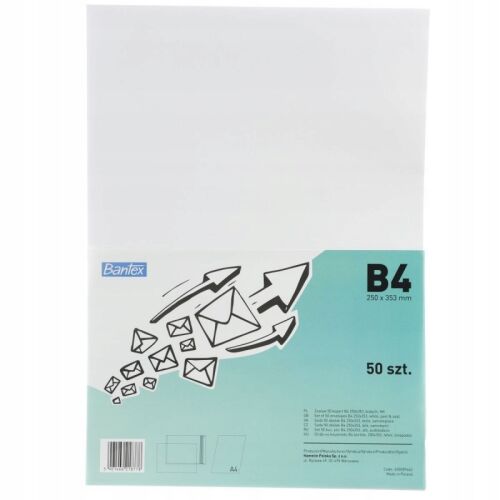 FEHÉR BORÍTÉK B4 FÓLIA 50 DB 400089462 147071534