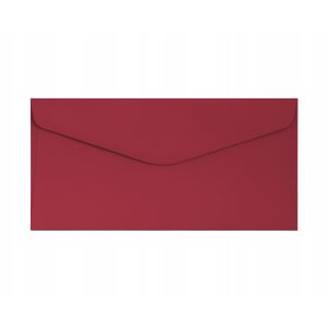 BORÍTÉK DL SIMA PIROS K.120G/M2 (10) 4470 147071562 - Boríték