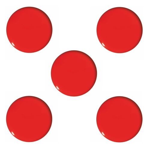 TÁBLAMÁGNESEK 30MM/5 PIROS 5361 147071588