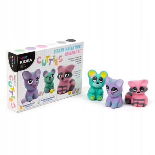 ÖNKEMÉNYEZŐ AGYAG KIDEA 8729 MEDVE SZETT 147071818