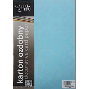 DEKORATÍV KARTON GLAMOUR KÉK 230G/M2 (20) 4908
