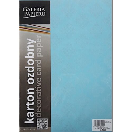 DEKORATÍV KARTON GLAMOUR KÉK 230G/M2 (20) 4908 147071974