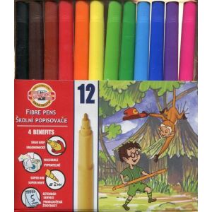 KIN ISKOLAI FILTRONOK 771002/AB 12 SZÍNŰ FÓLIA 3210 147072090 - Filctoll